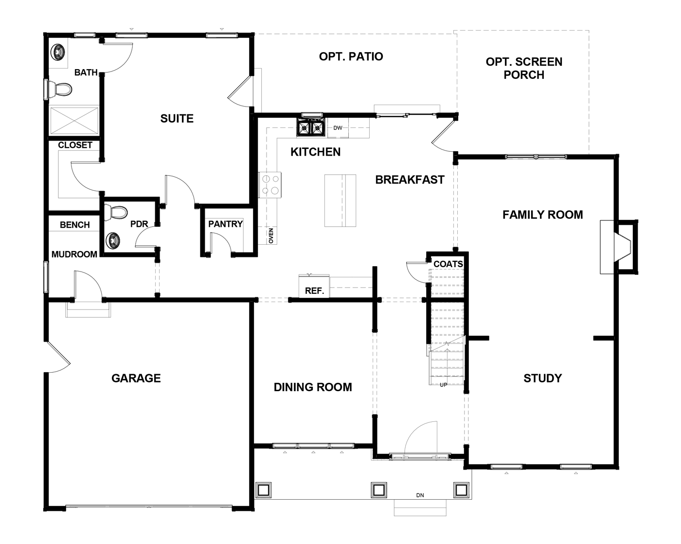 The Catherine II Floorplan