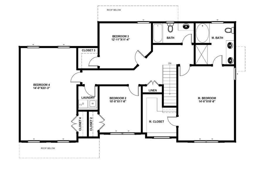 The Catherine I Floorplan